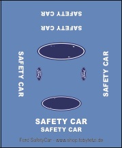 HYBRID Ford SafetyCar Decals